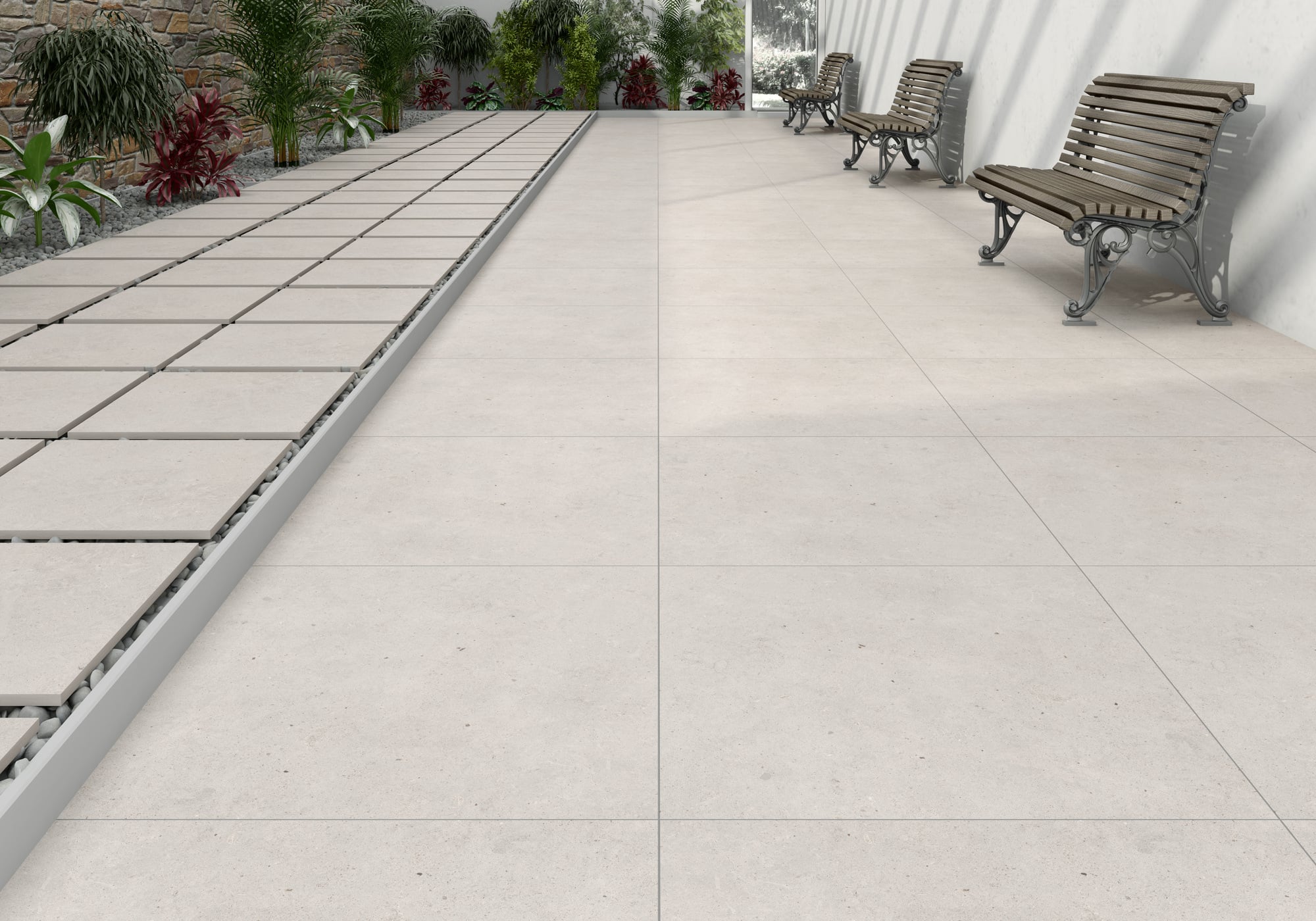 Mykonos Atrio Crema SM 60x60cm - Bilde 2