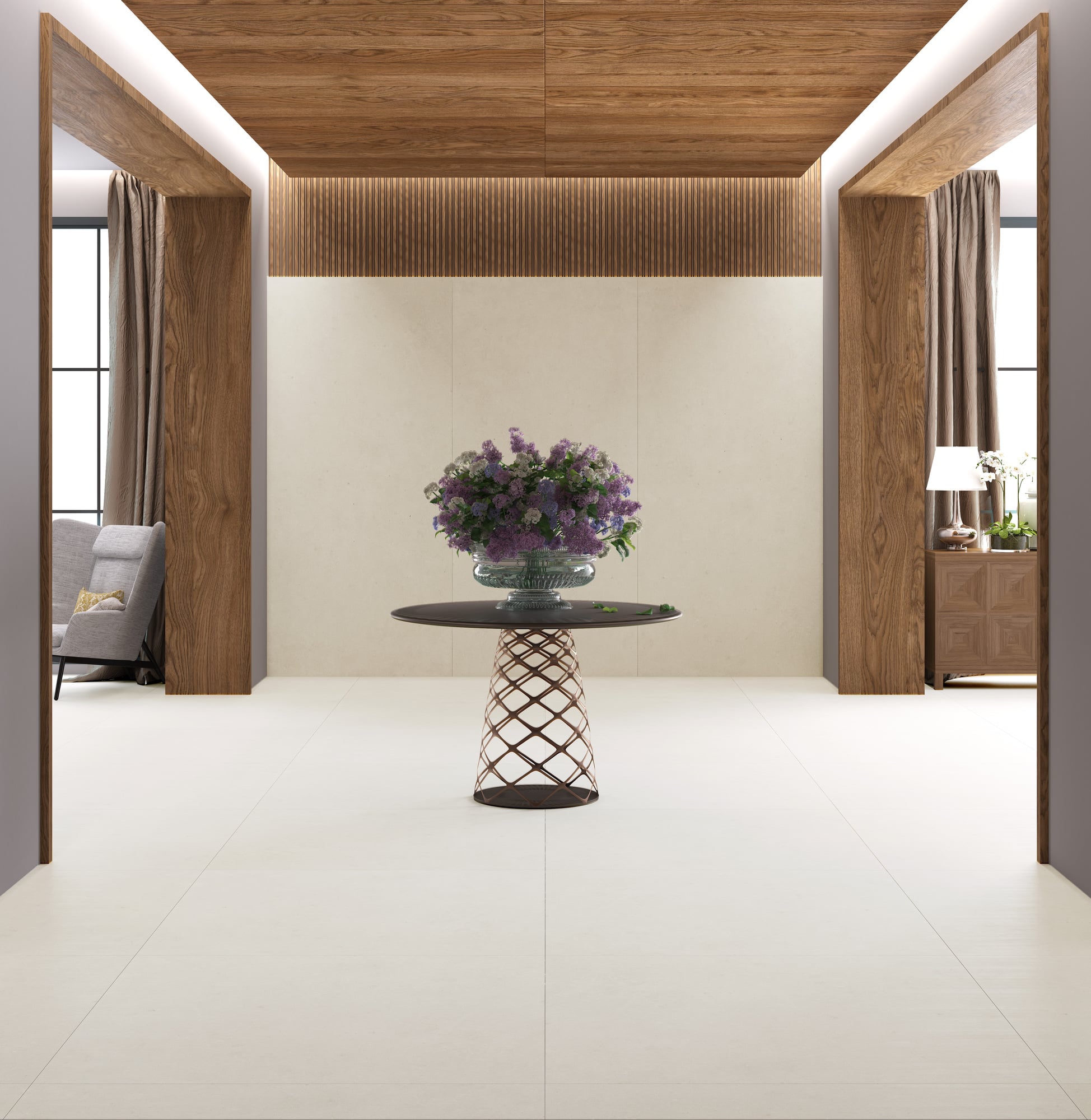 Mykonos Atrio Crema SM 60x60cm - Bilde 3