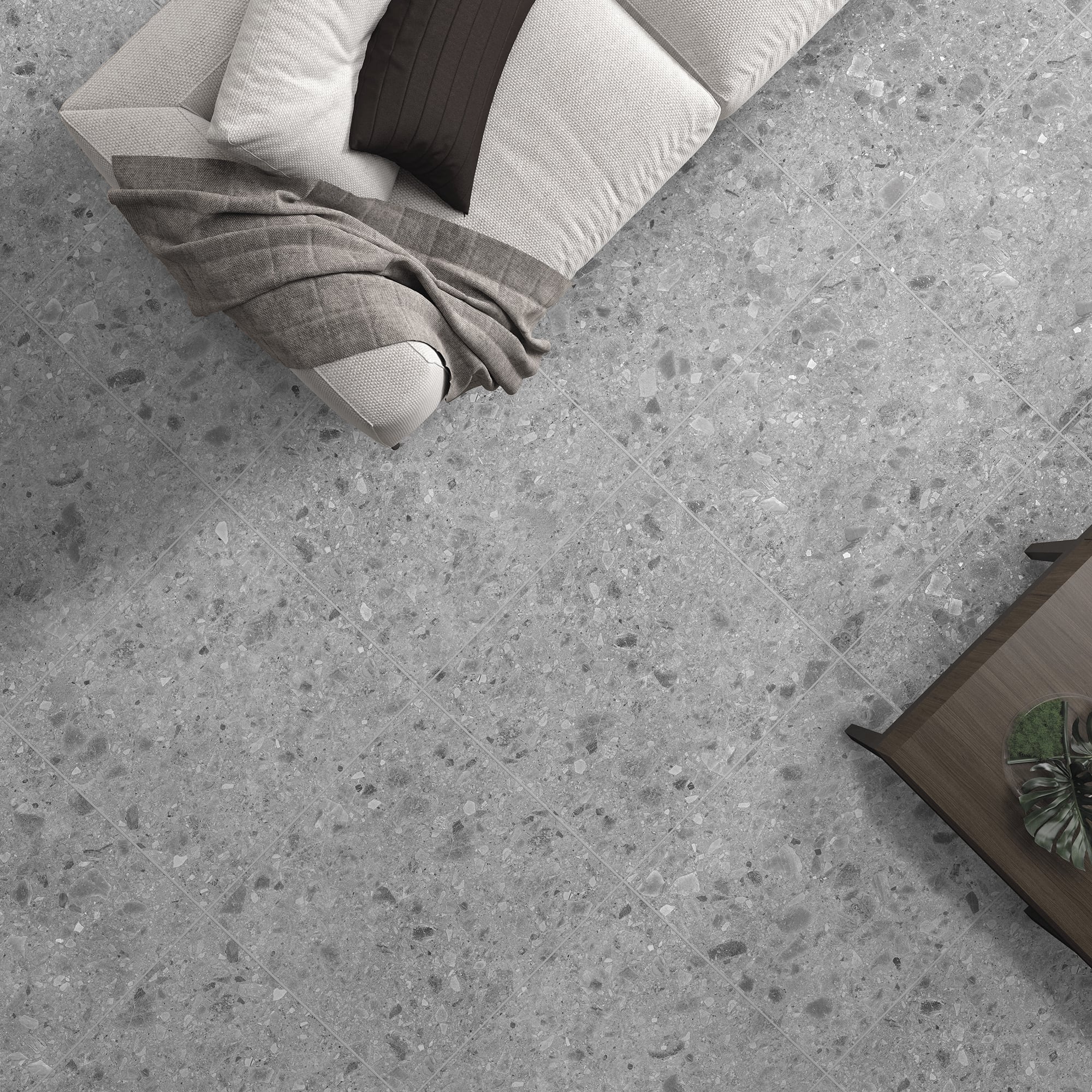 Mykonos Geotech Grey 60x60cm - Bilde 2