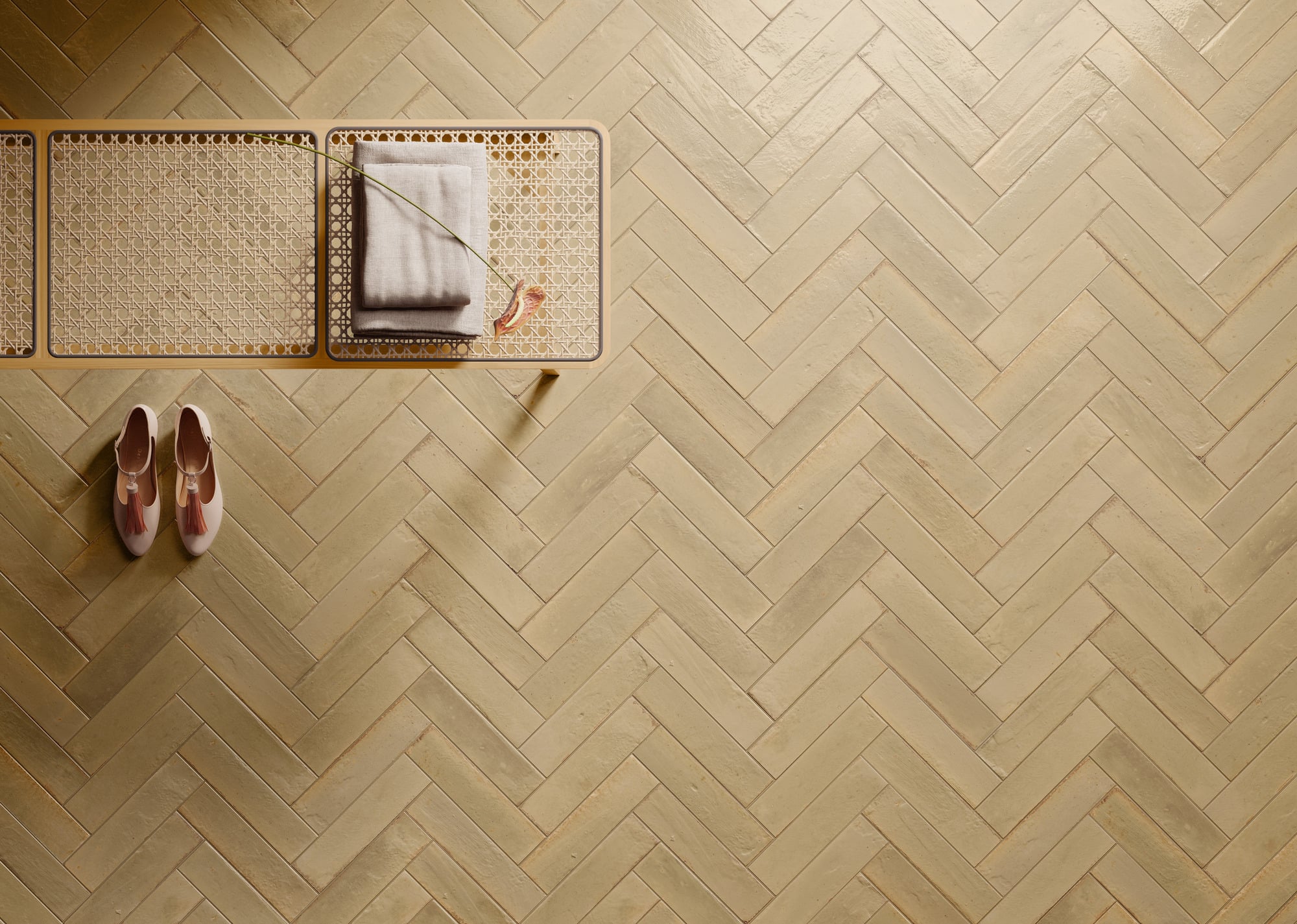 Ragno Look Beige Blank 6x24cm - Bilde 3